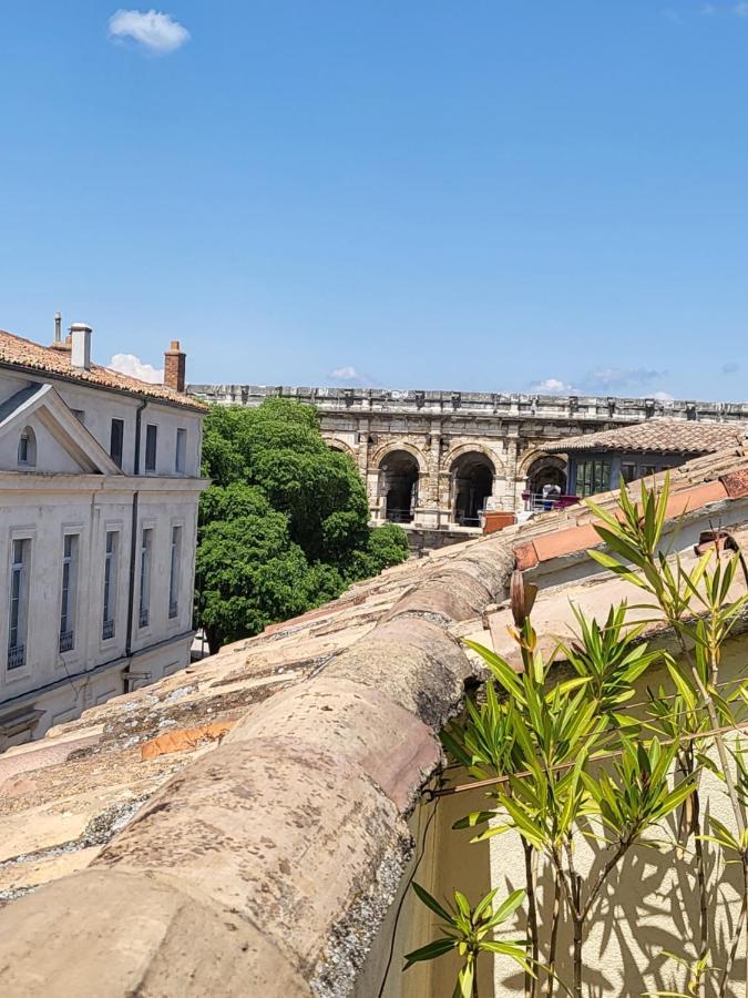 La Dolce Vita Nimoise Terrasse 100 M Des Arenes ニーム エクステリア 写真